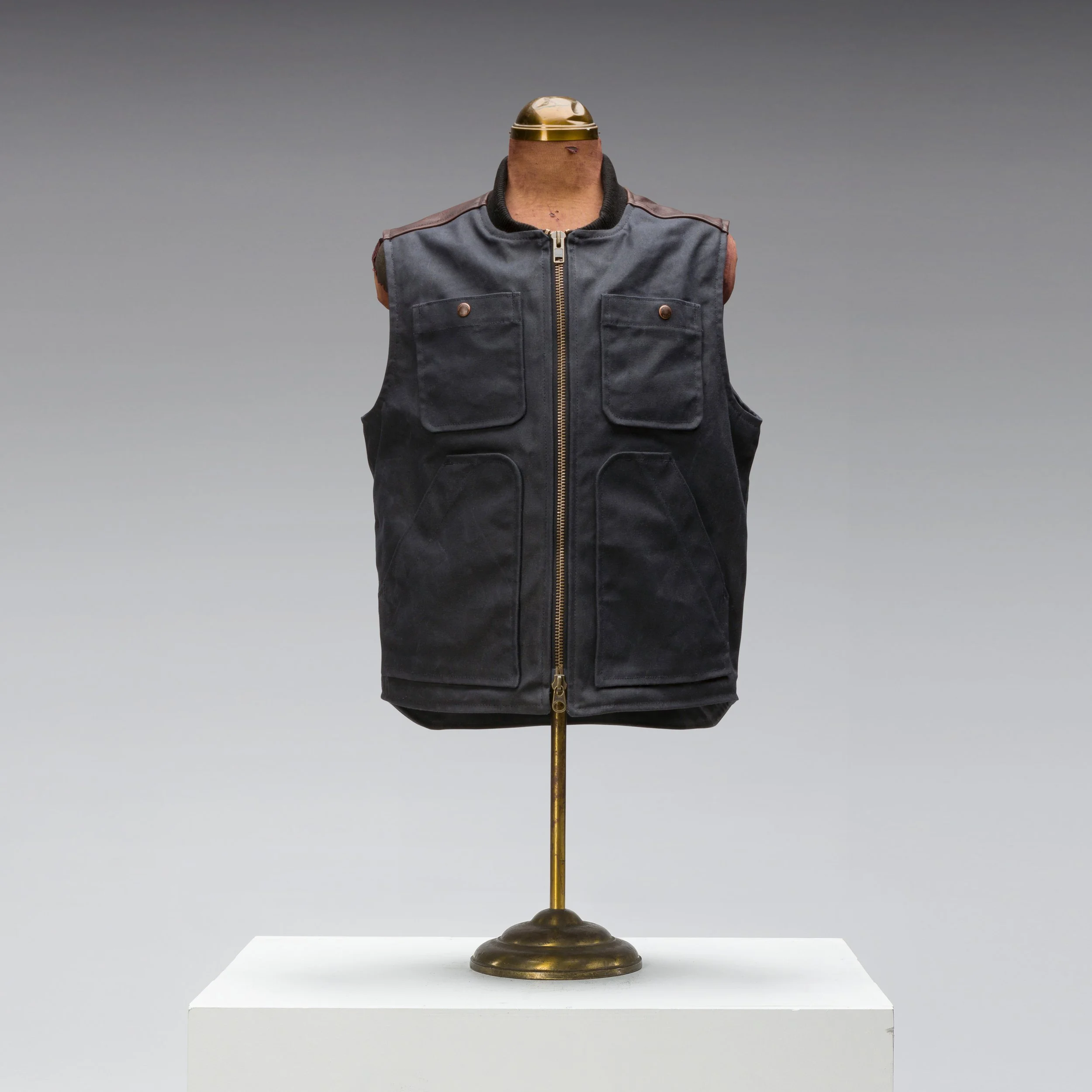 オールドジョー PATINA GAME-KEEPER VEST BLACK 40 OLD JOE&CO. オールドジョー PATINA NEP CLOTH GAME-KEEPER VEST